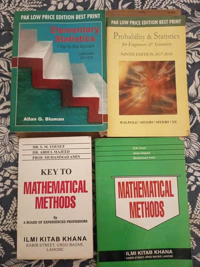 Math and Stats Books