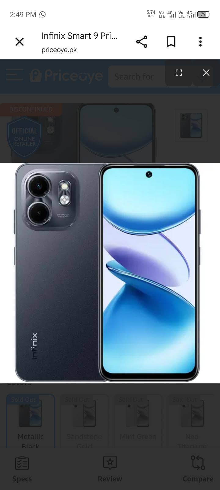 Infinix Smart 9 0