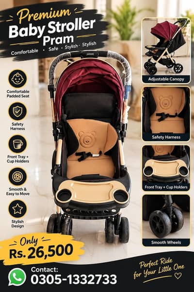 new imported baby pram