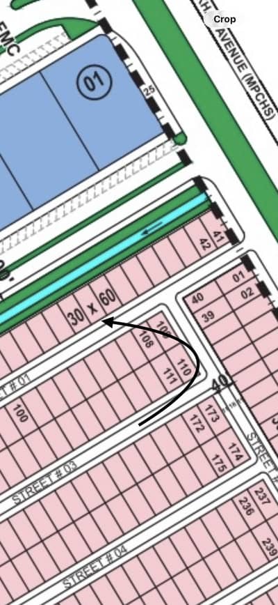 Extra land + Sun face 8 marla plot @1.40 Cr - FMC B17 Islamabad