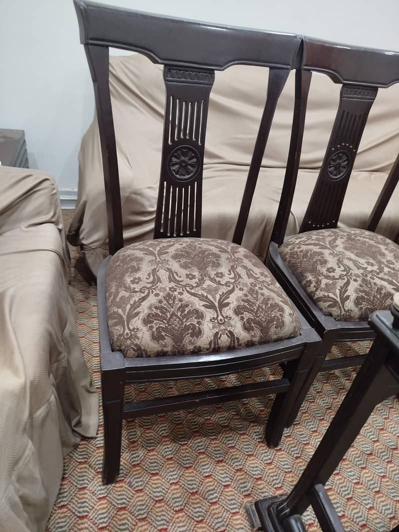 dining chaira with table 2