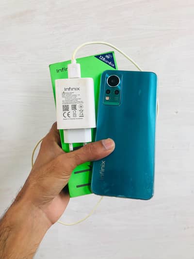 Infinix Note 11 6+5/128gb with original box charger no open repair