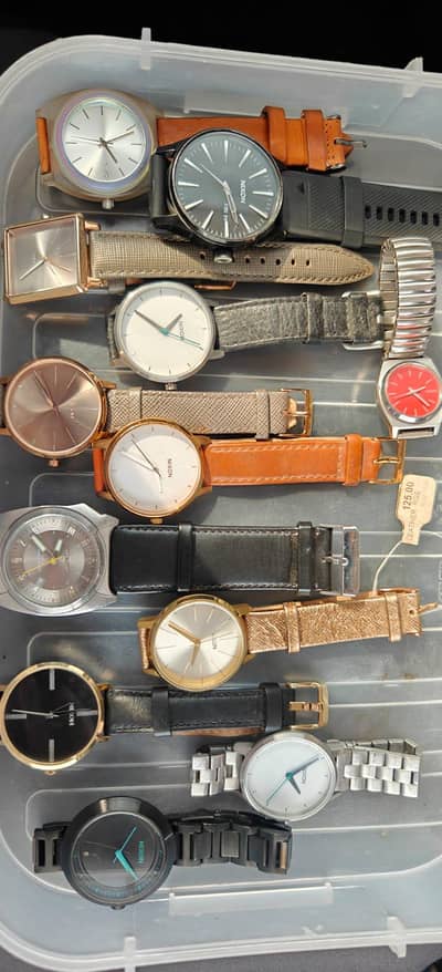 Original Nixon Men’s & Women’s Wristwatches – Excellent Condition