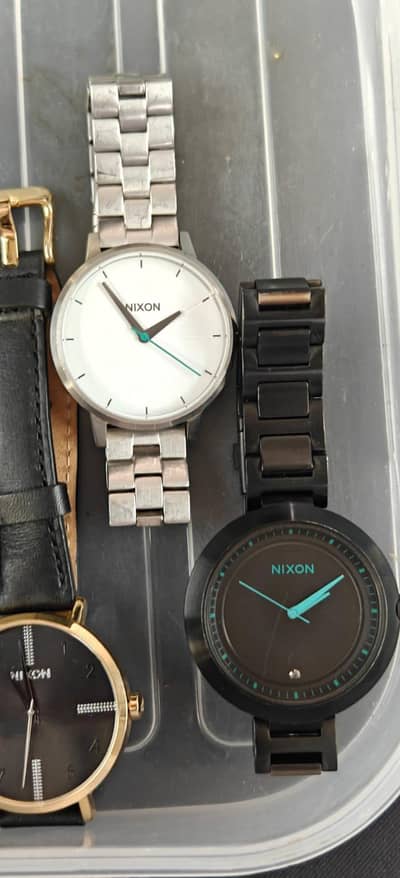 Original Nixon Men’s & Women’s Wristwatches – Excellent Condition