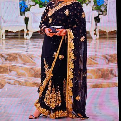 One time use saree 10 by 10 condition