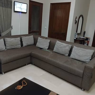 7 Seater L shaped Sofa for sale
