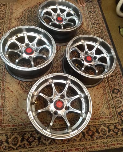tx 509 Alloy rims  13inch 100pcd