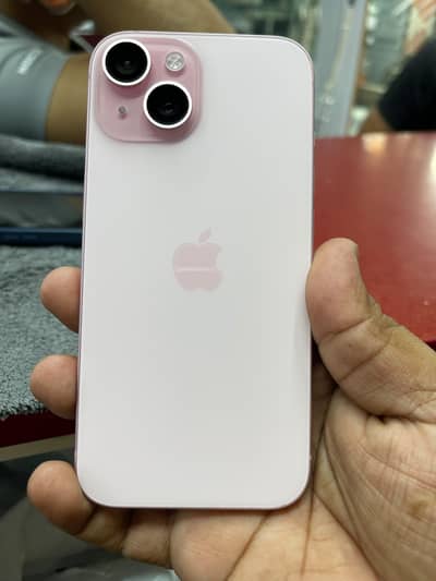 Apple iPhone 15 Dual physical pink color 128GB