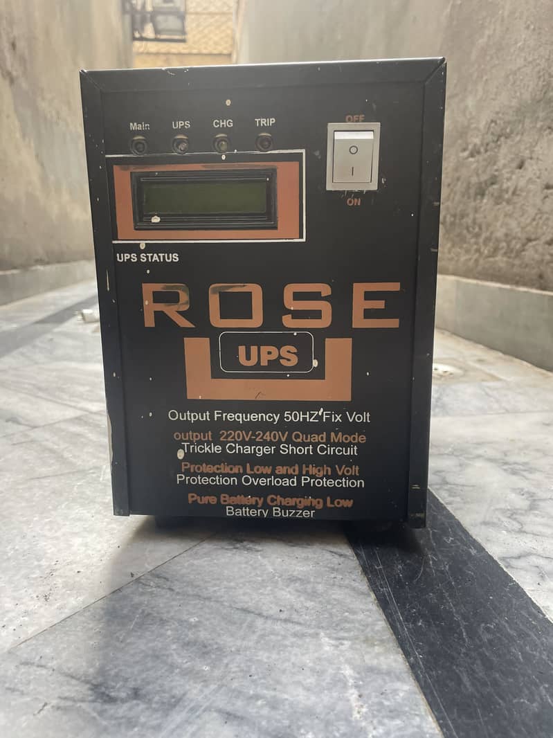 ROSE UPS 03314101917 0