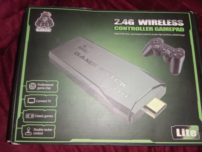 game stick with wireless controllers 0