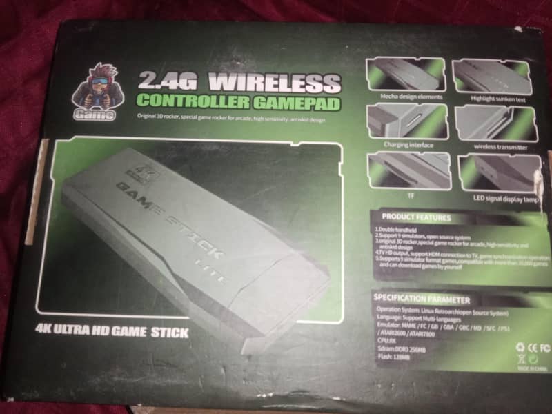 game stick with wireless controllers 1