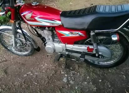 Honda 125 CG 2016 model for sale WhatsApp_"_03230718297