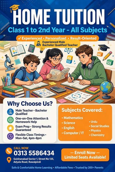 home tuition contact number 03135586434