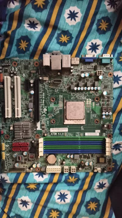 amd a4 5300b CPU with motherboard fm2 socket