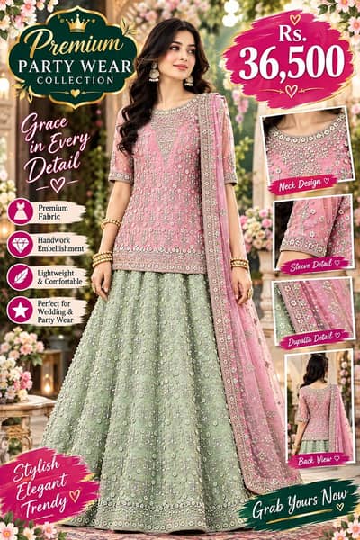 Party Dress and Walima Dress