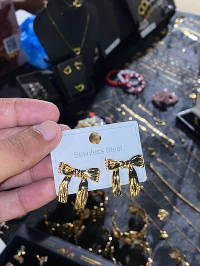 Stainless steel earrings