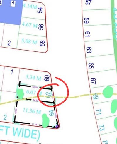N-Block 6.07 Marla Plot 60 Ft Major Road | New City Phase 2