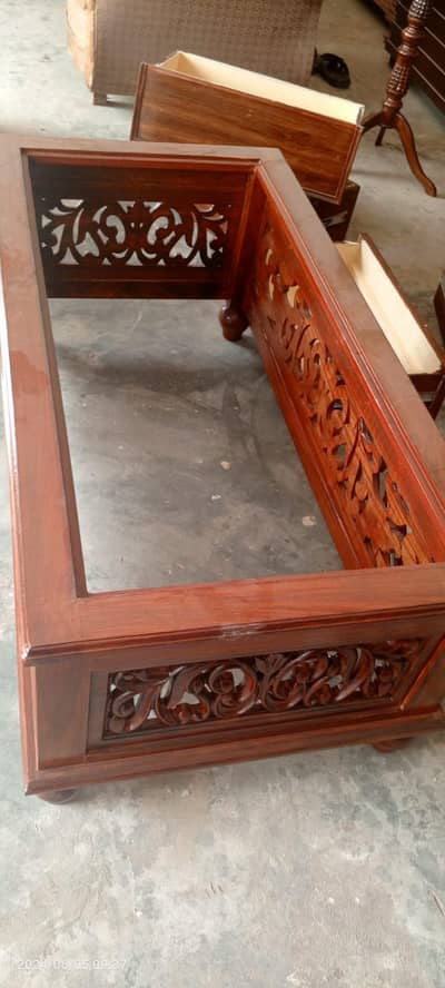 3 tables for sale made with pure wood