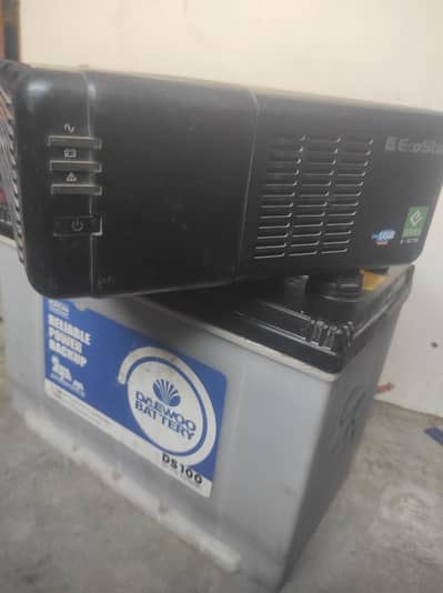 Ecostar inverter ups not working and Daewoo battery for DS-100 working