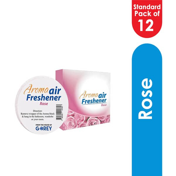 Air Freshener Standard Pack - Rose (Pack Of 12)