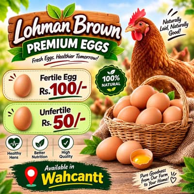 lohman Brown eggs