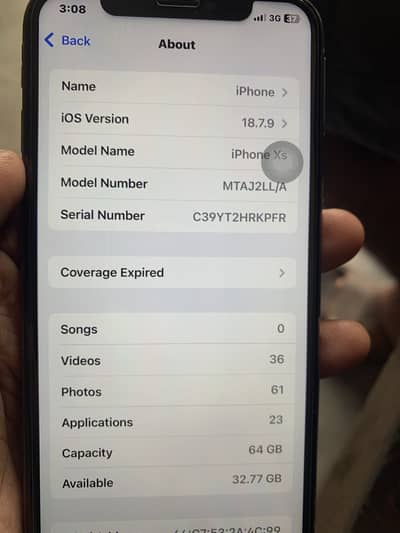 Apple iPhone XS
