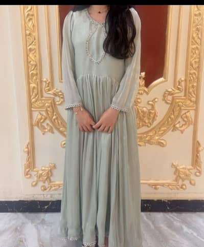 women's frock maxi