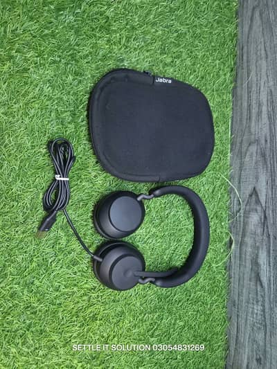 Jabra Evolve2 40 Wired Stereo Headset with Original Pouch