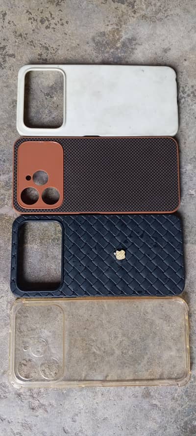 TECNO SPARK 40 covers 4 pcs bundle new