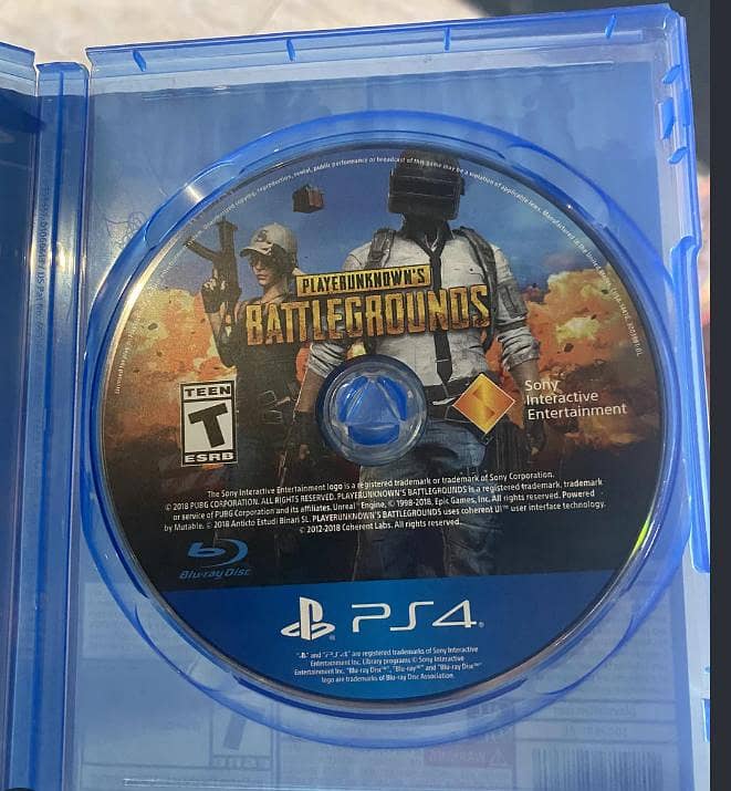 Ps4 Pubg cd 0