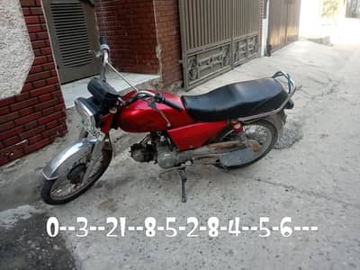 Honda CD 70 Model 2008 – Smooth Engine & Excellent Condition