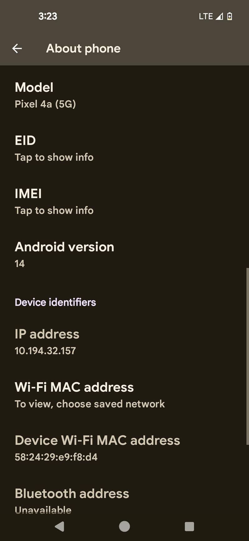 Google Pixel 4a 12