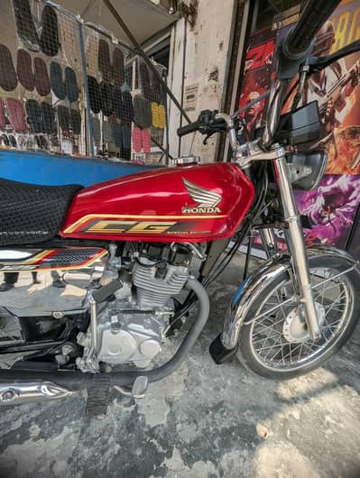 Honda 125 self start special edition 2022 model islamabad number sale