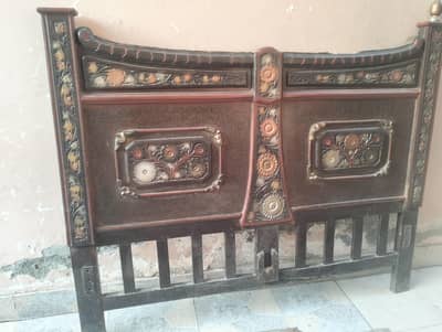 wooden bed for sale very low price