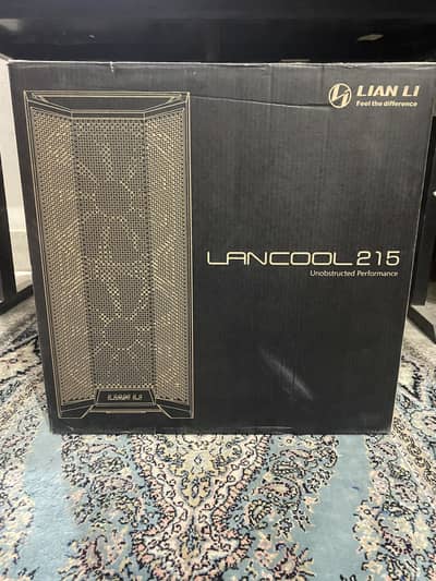 Gaming PC Casing Lianli Lancool 215 Mesh Black Tower Case