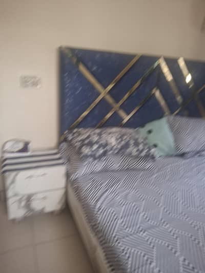 King size bed with mattress