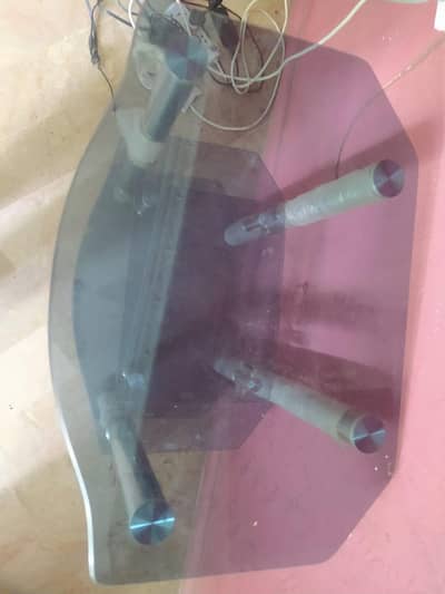 glass table