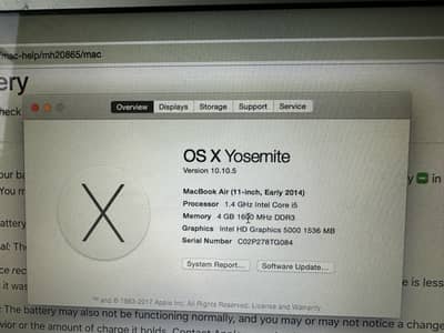 Used macbook air