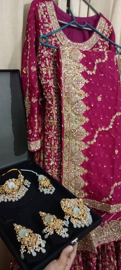 Bridal Farshi sharara for sale.