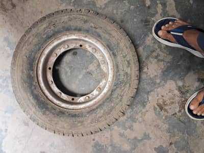 Spare tyre as a stapny