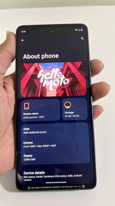 Motorola Moto g power 2025