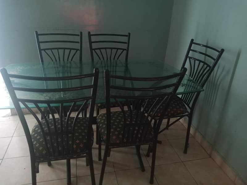 Dining table and chairs 1