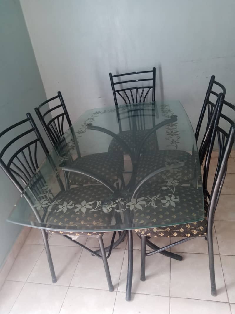Dining table and chairs 2