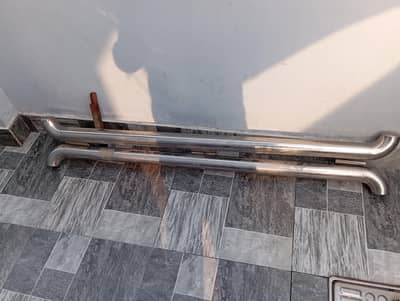 mitsubishi pajero jeep side bars