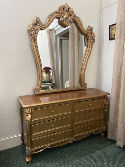 Dressing Table and Mirror