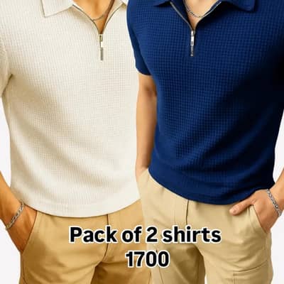 brand new shirts pack of 2 only 1700