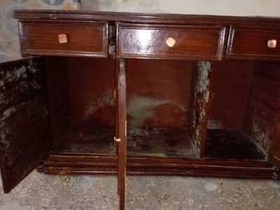 used drawers and cabinets and also use for iron stand .