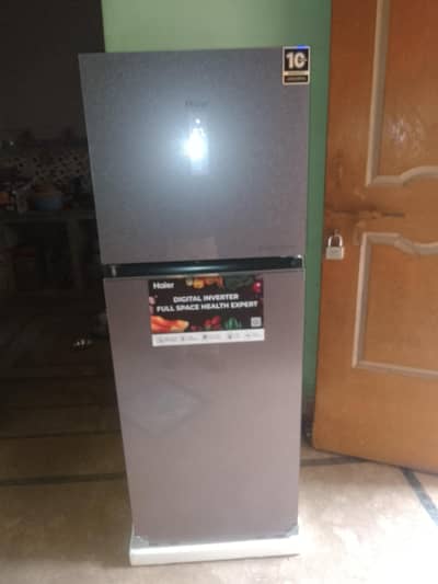 haier fridge fore sale only 4 months used