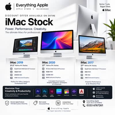 Apple iMac 2020 27” 5K Core i9 Perfect for Graphics and Development
