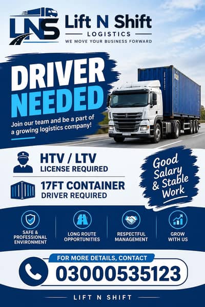 Driver needed For Long route